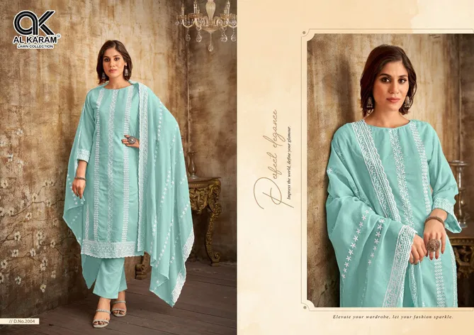 Lahori By Al Karam Pure Cotton Dress Material Suppliers In Mumbai